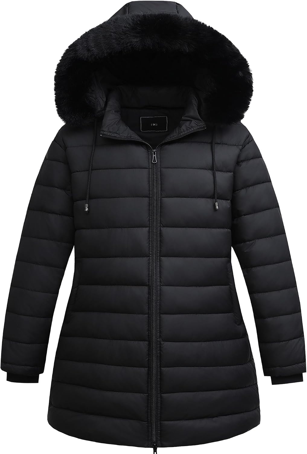Pefflarge Plus Size Thermal Parkas