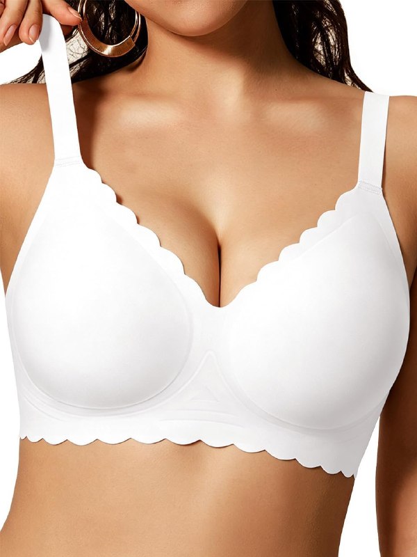 Cocomarts Wireless Bras (White