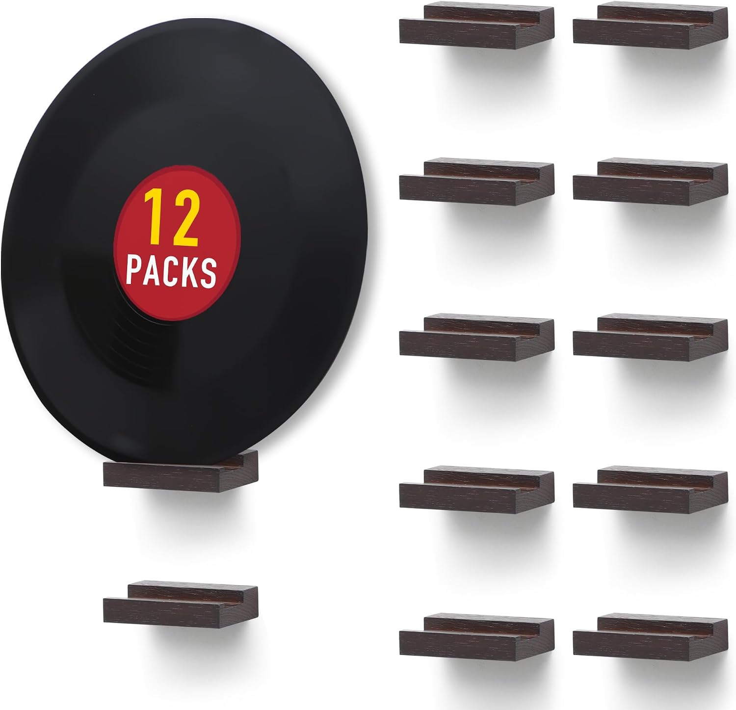 NIUBEST Vinyl Record Wall Shelves