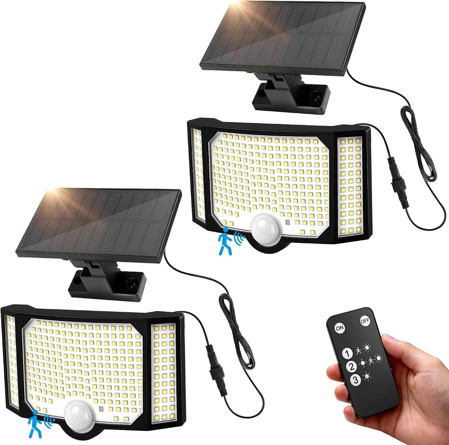 Ollny Solar Motion Sensor Lights