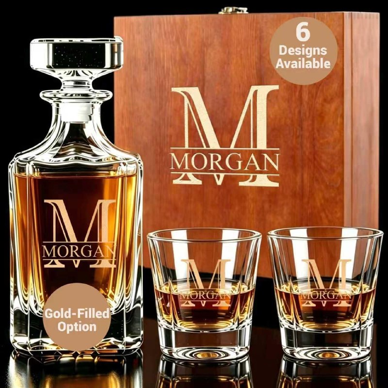 Personalized Whiskey Decanters