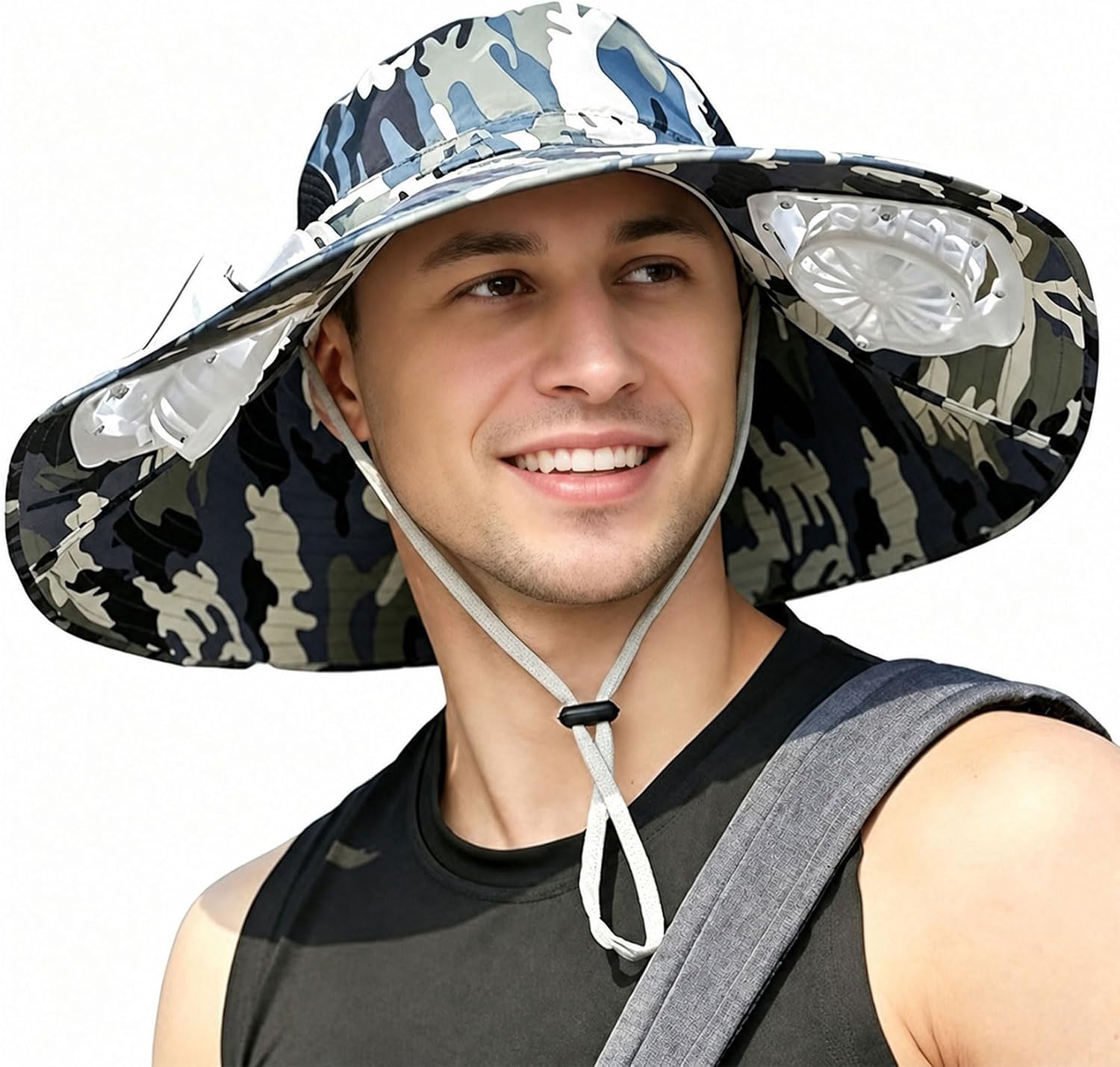Solar Cooling Fan Hats