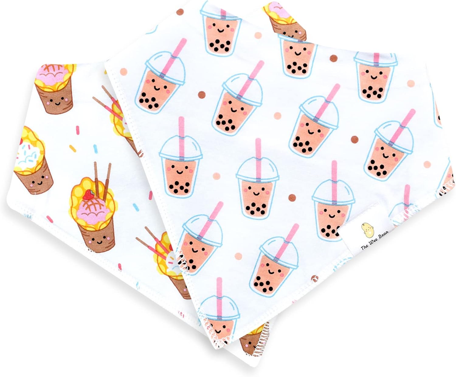 Wee Bean Organic Cotton Bandana Bibs