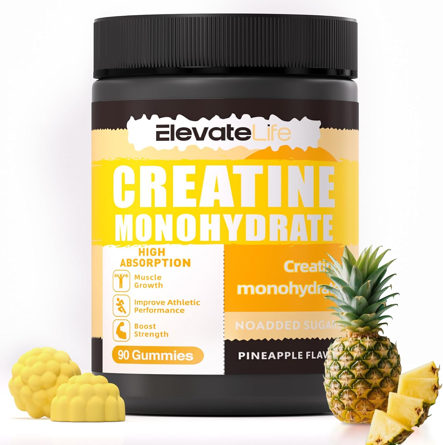 ElevateLife Creatine Monohydrate Gummies