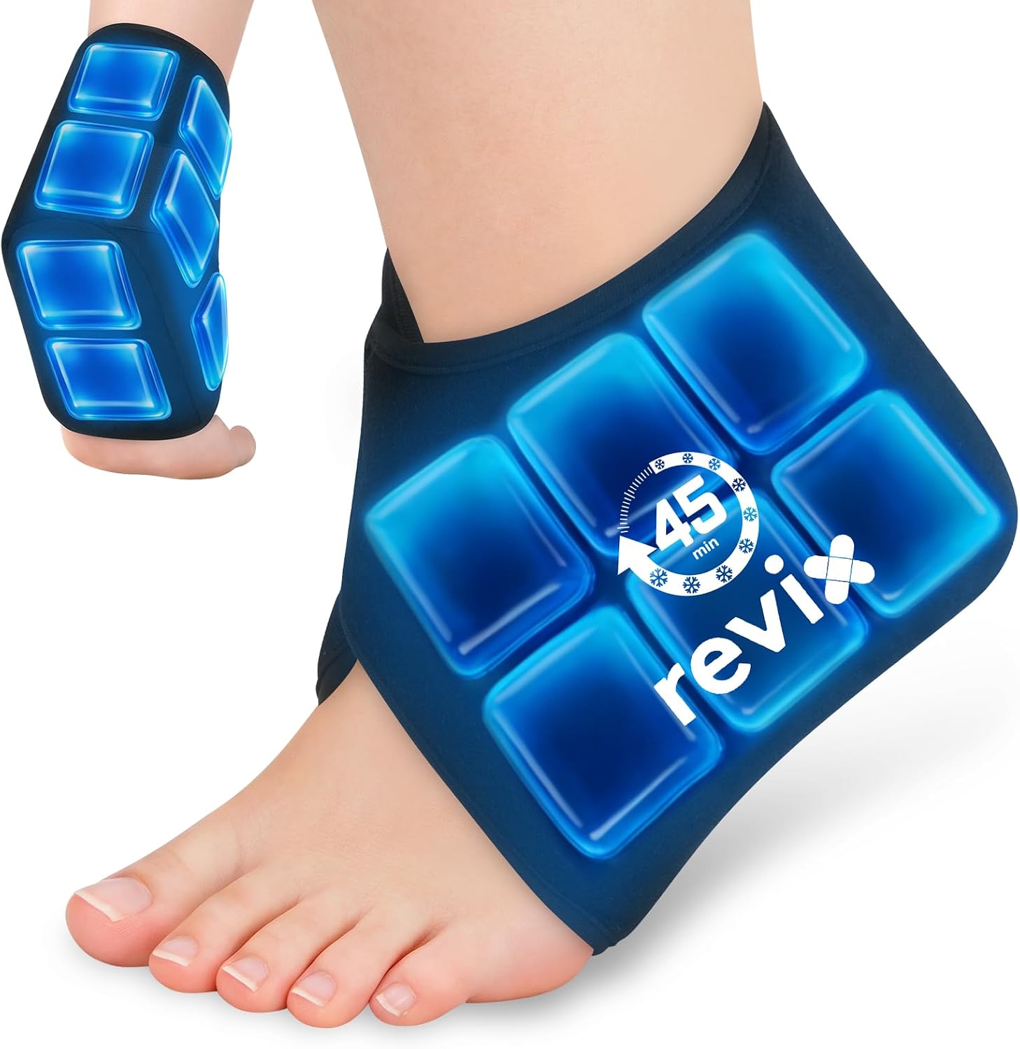 Revix Ankle Ice Pack Wraps