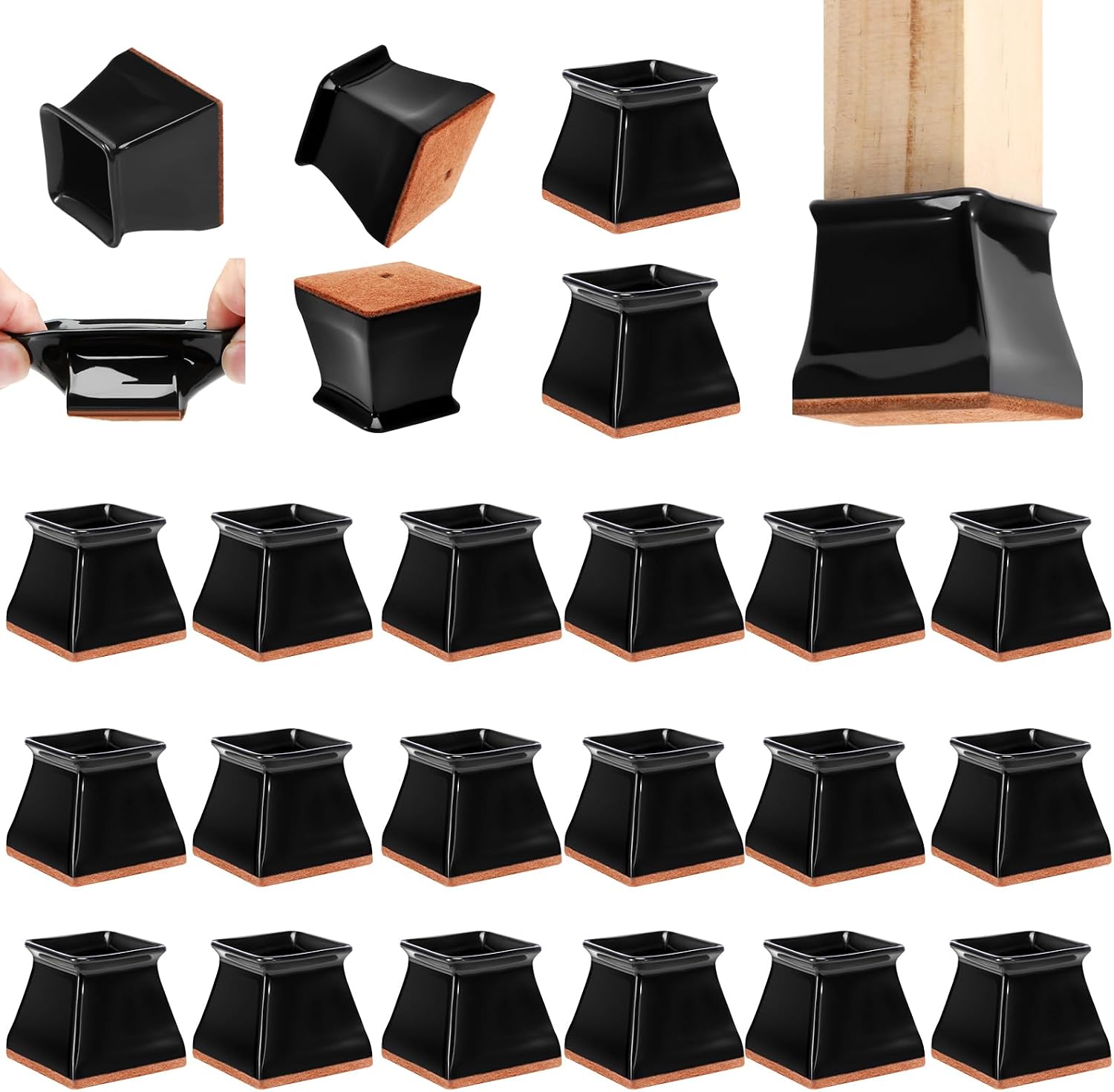 CHUNZEXI Chair Leg Floor Protectors