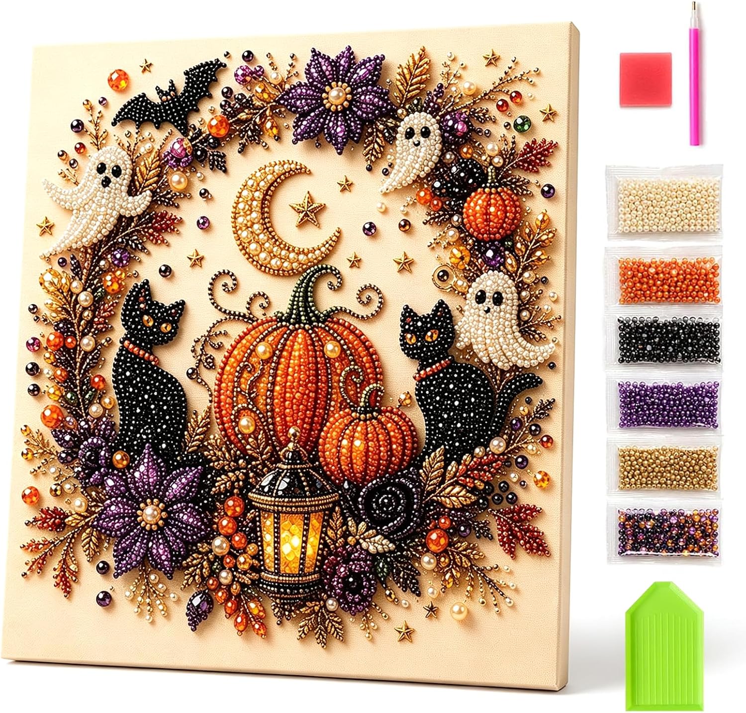 WCSCOO Halloween Ghost Diamond Paintings