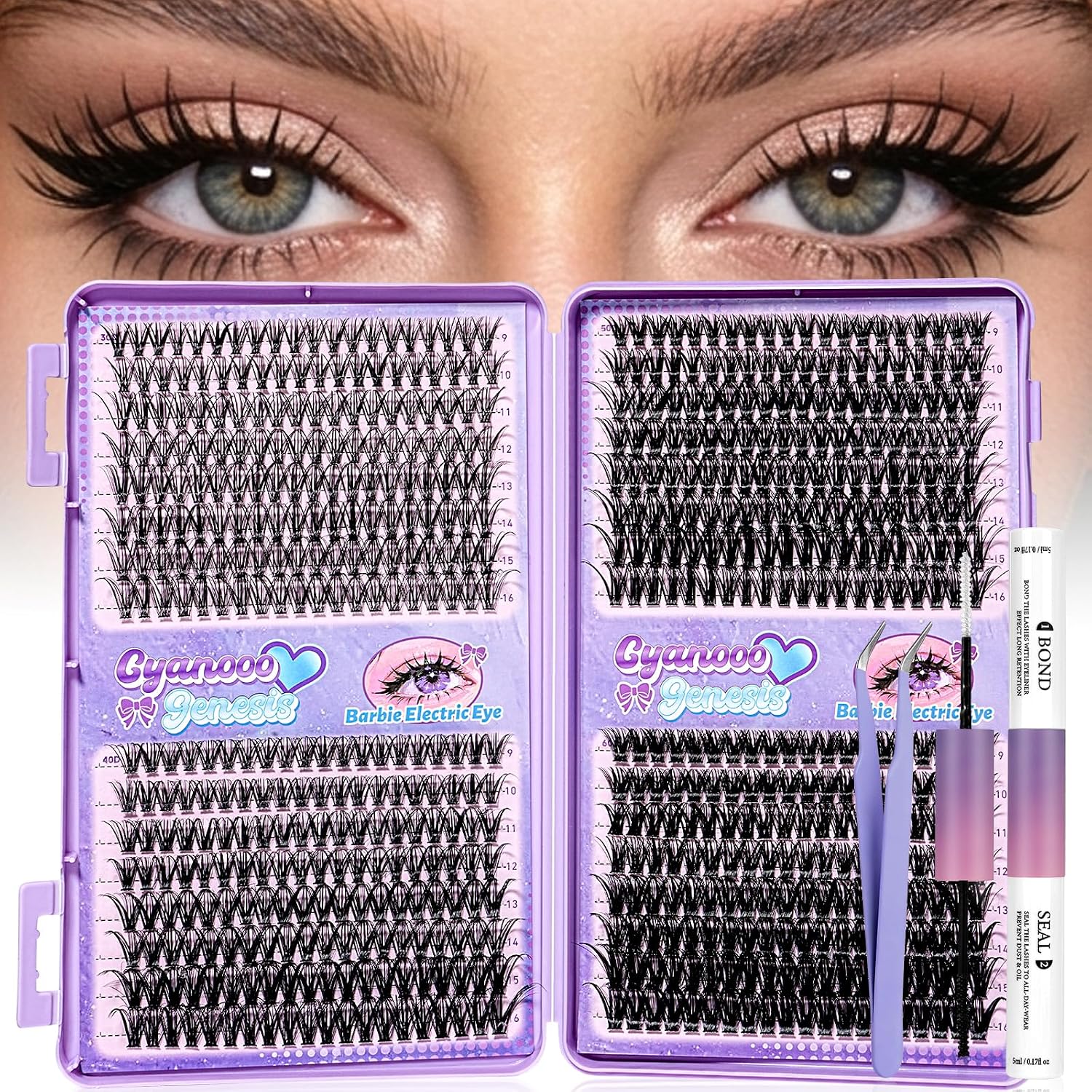 Individual Lash Clusters (640