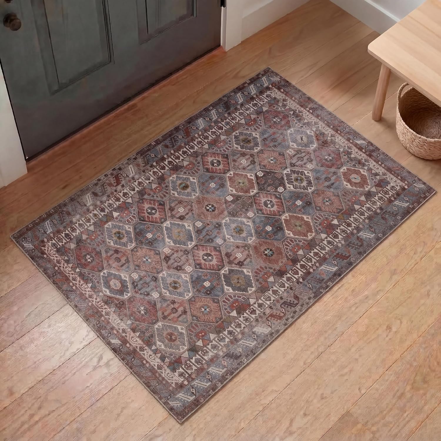 Kuden Machine Washable Area Rugs