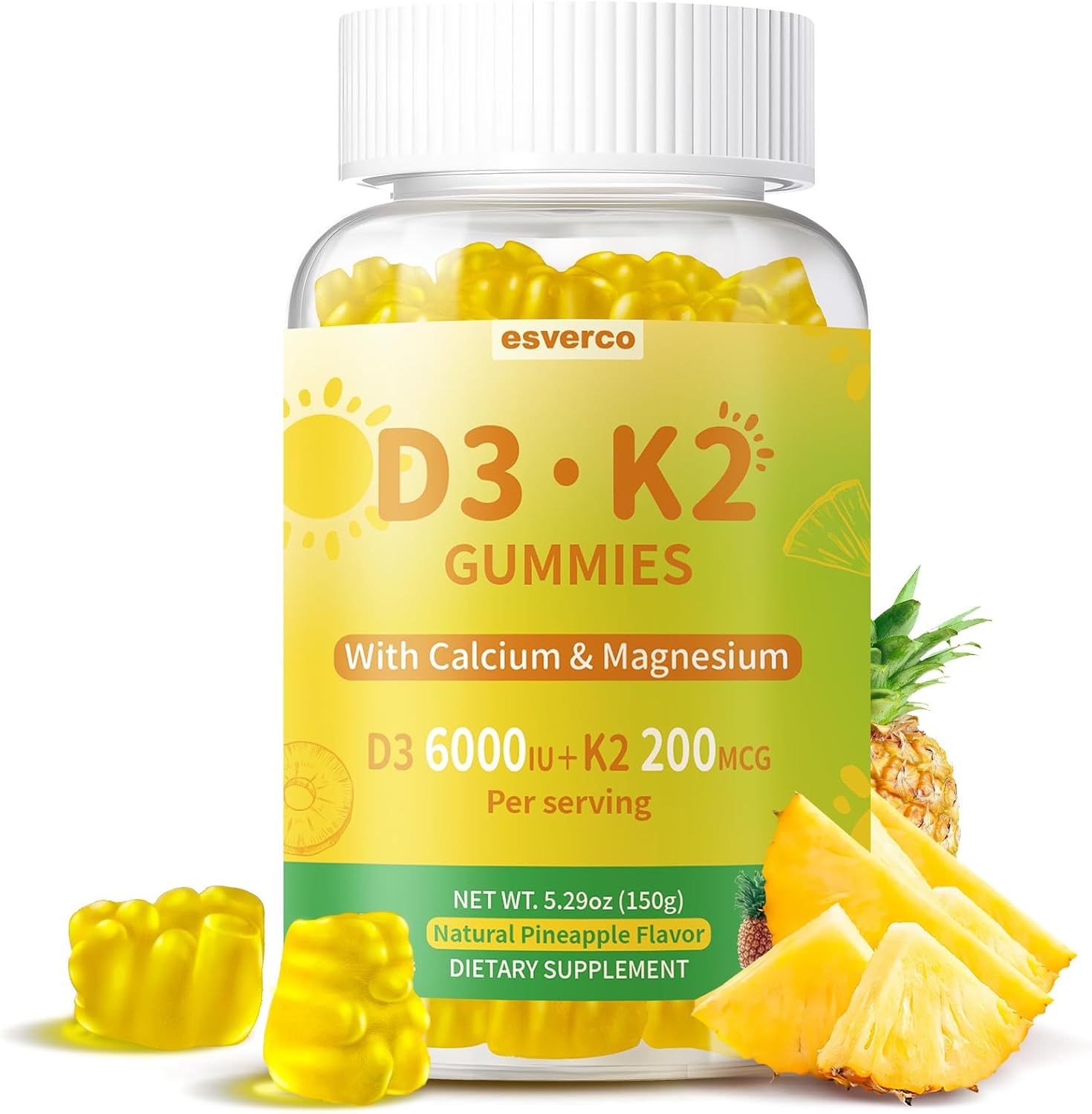 Esverco D3 Gummies (60