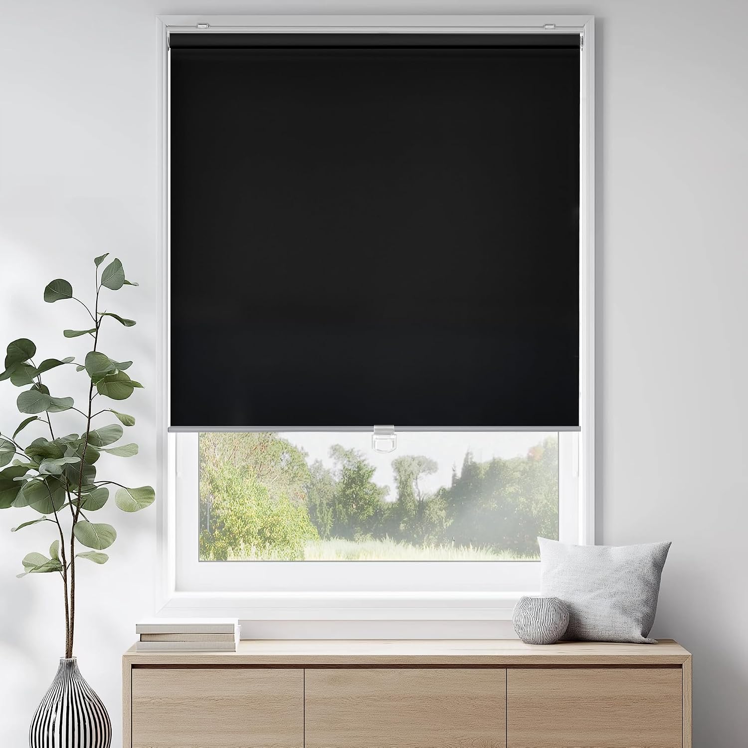 ChrisDowa Cordless Blackout Roller Blinds