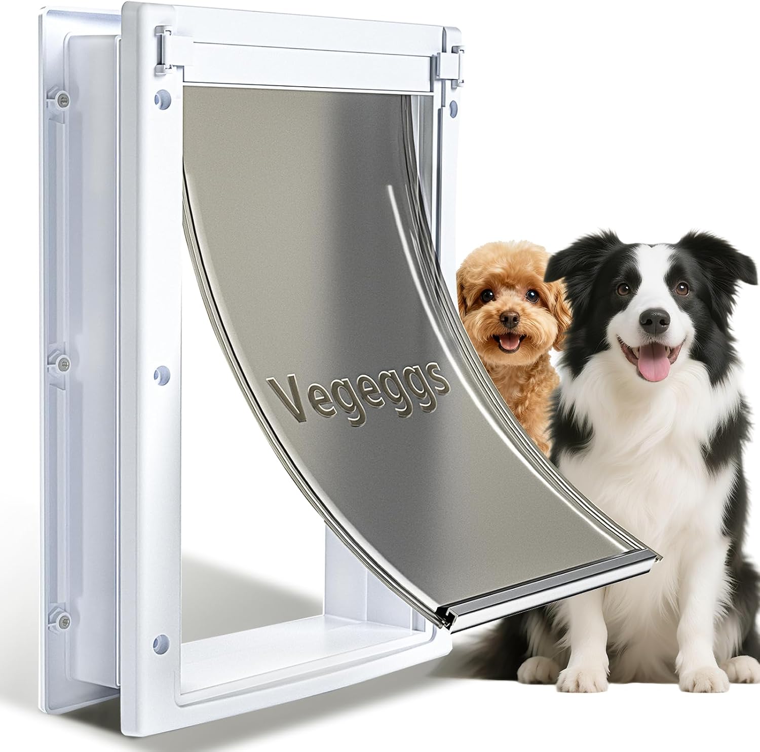 Magnetic Dog Doors with Lock