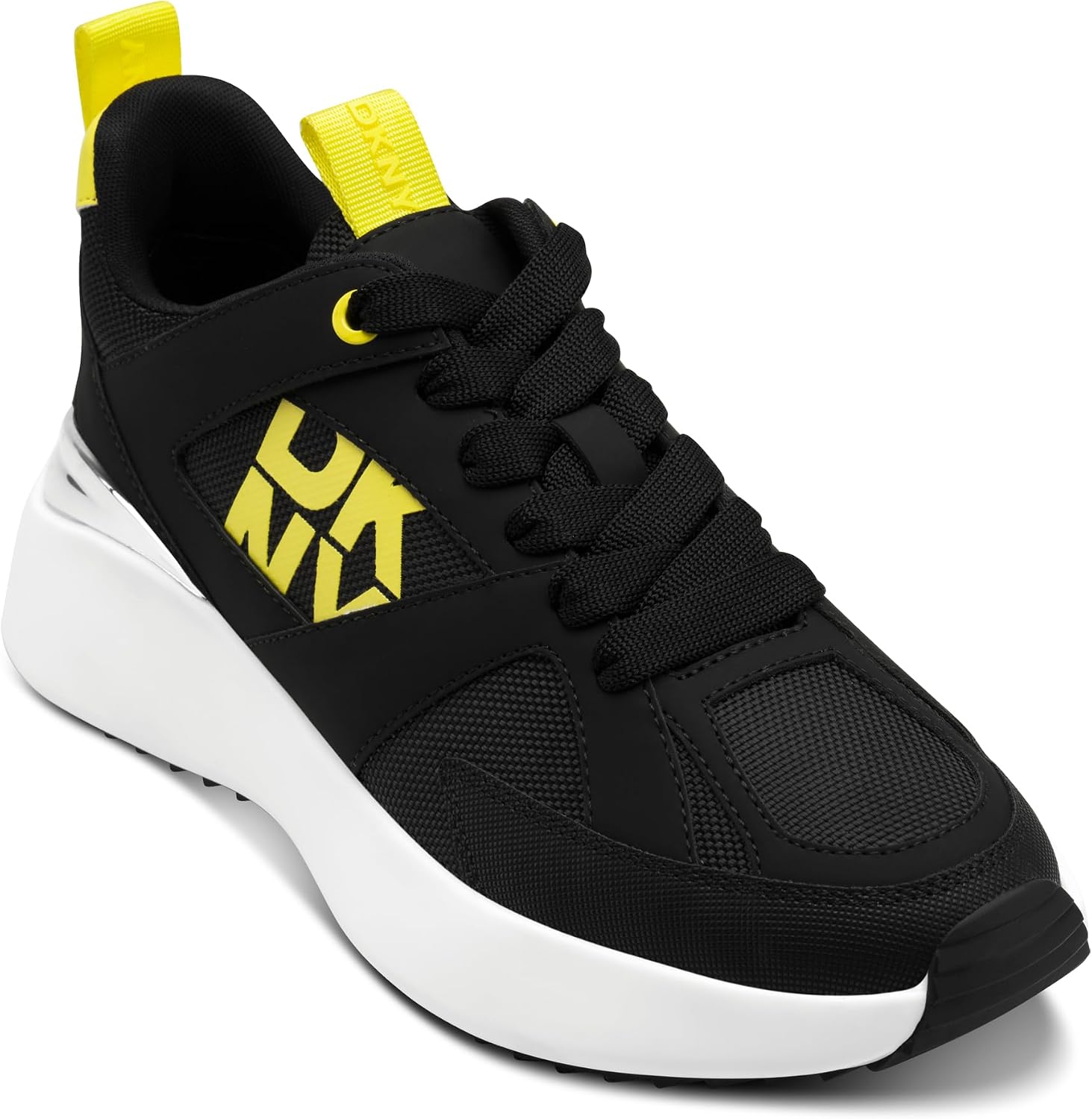 DKNY Women's Shoes (Black/Yellow