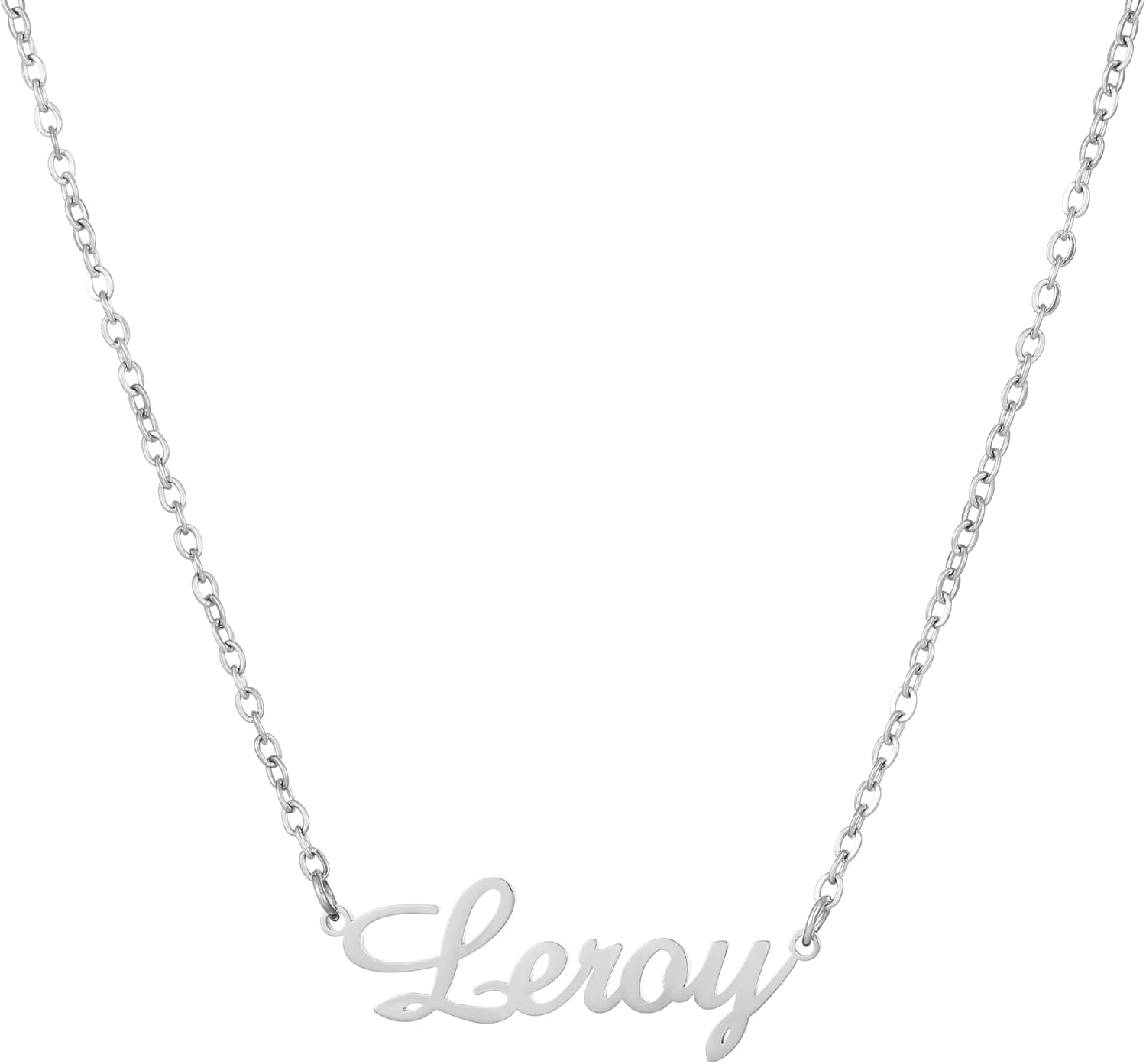 JINMA Personalized Name Necklaces