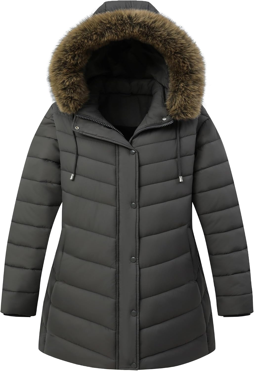 Pefflarge Plus Size Down Puffer Coats