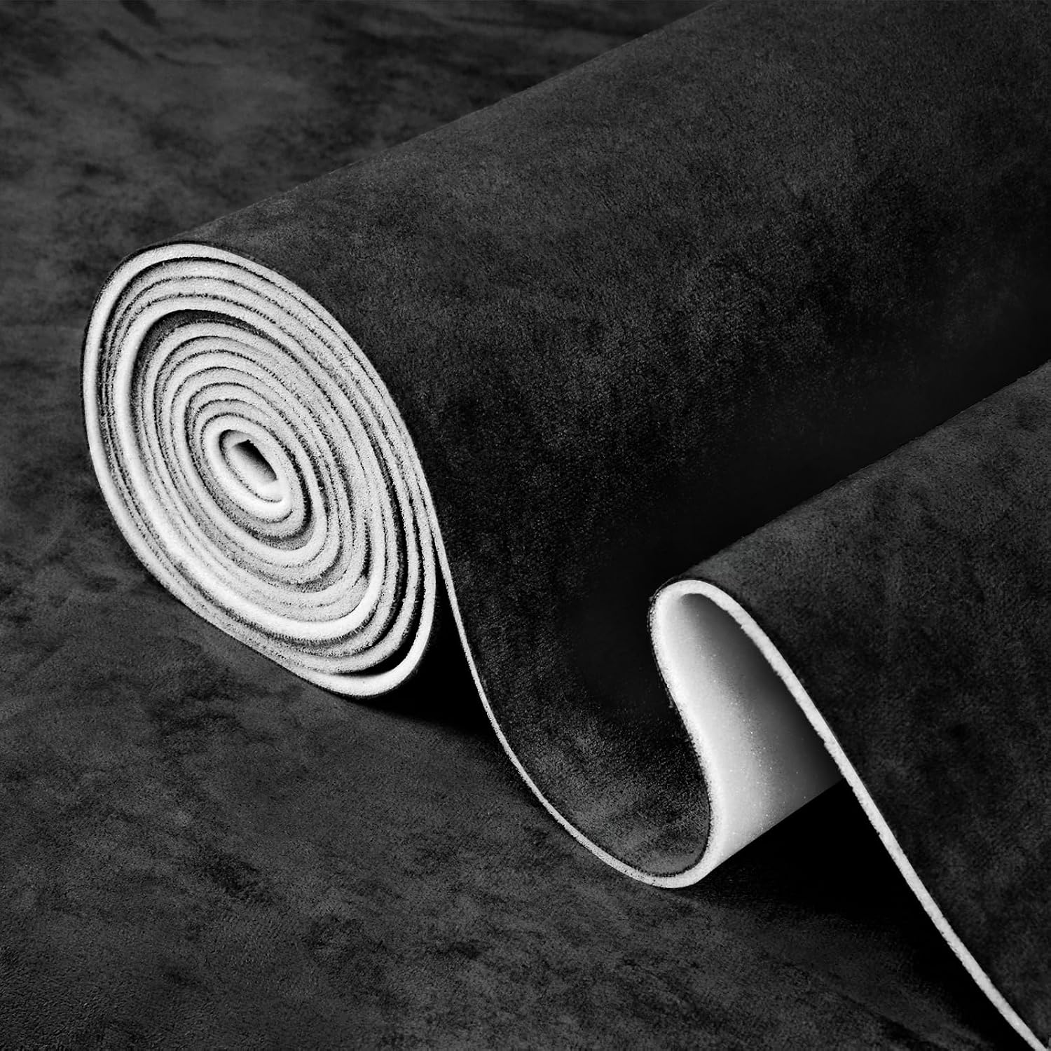 Black Suede Headliner Fabrics