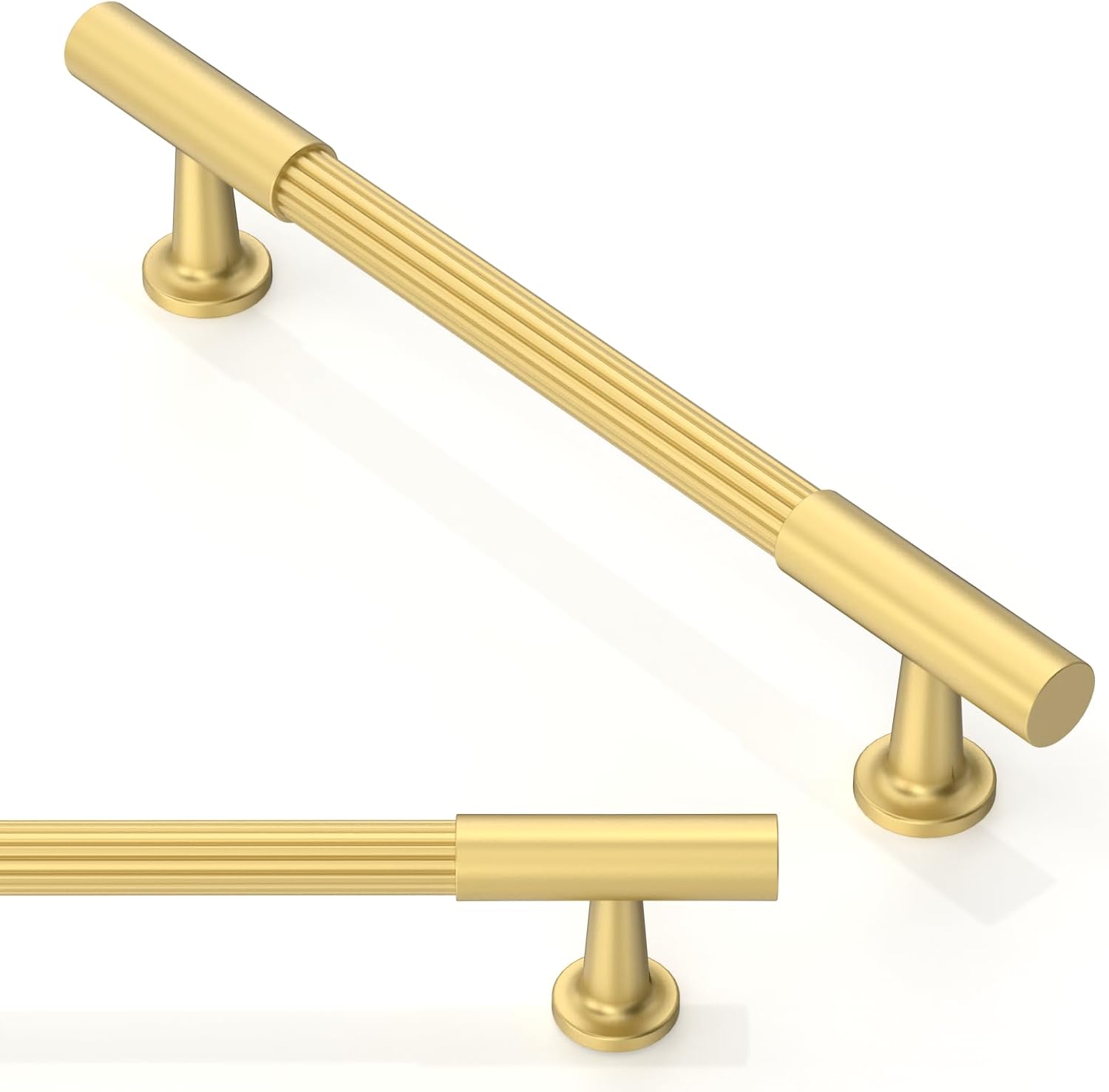Asimerdeco Brushed Gold Cabinet Pulls