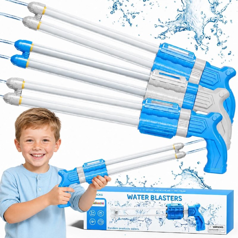 Double-Nozzle Water Blasters