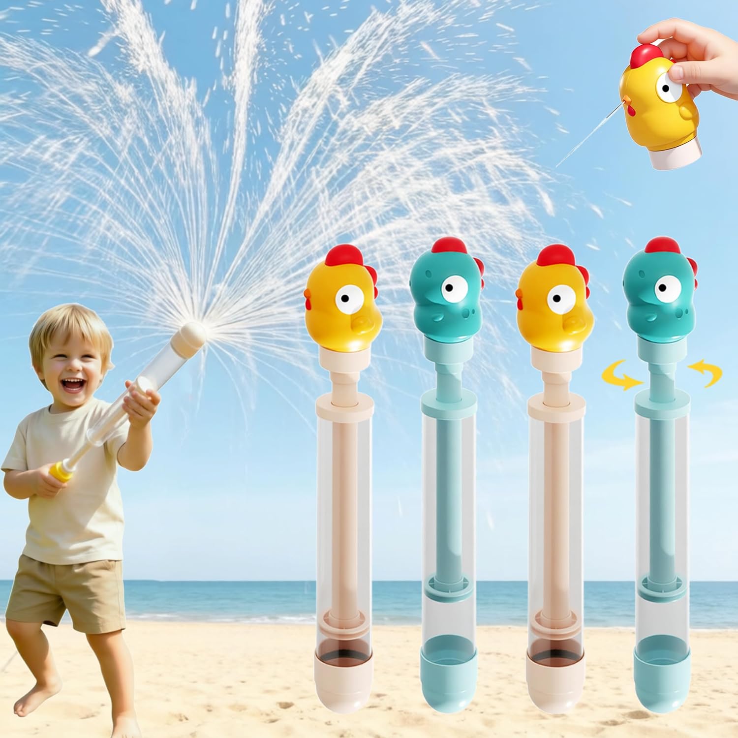 Fireworks Shaped Water Guns