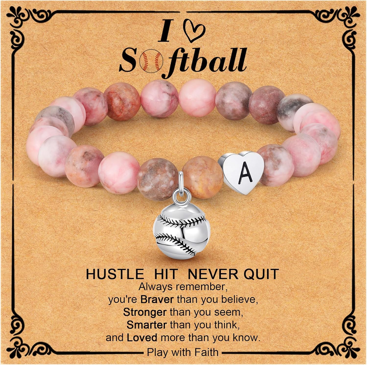 C-leen Initial Letter Bracelets