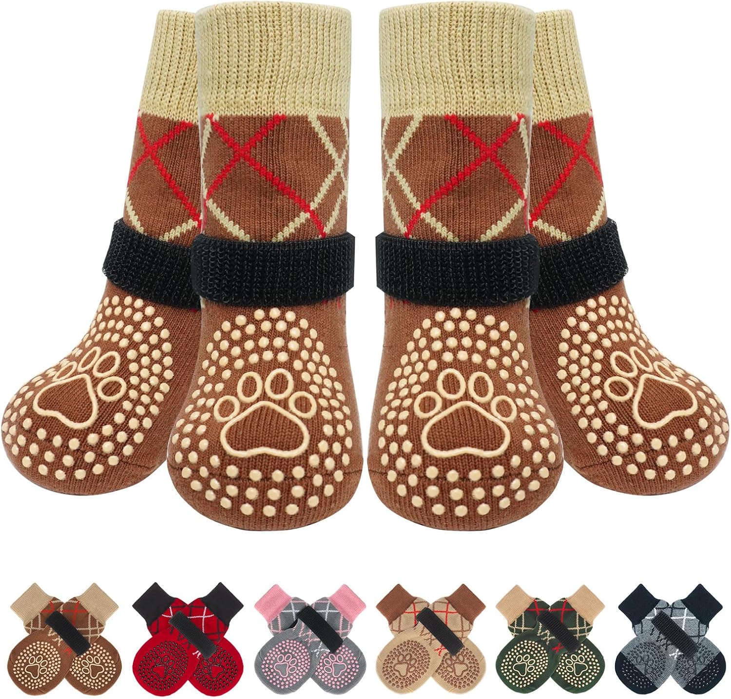 Beautyzoo Dog Paw Socks