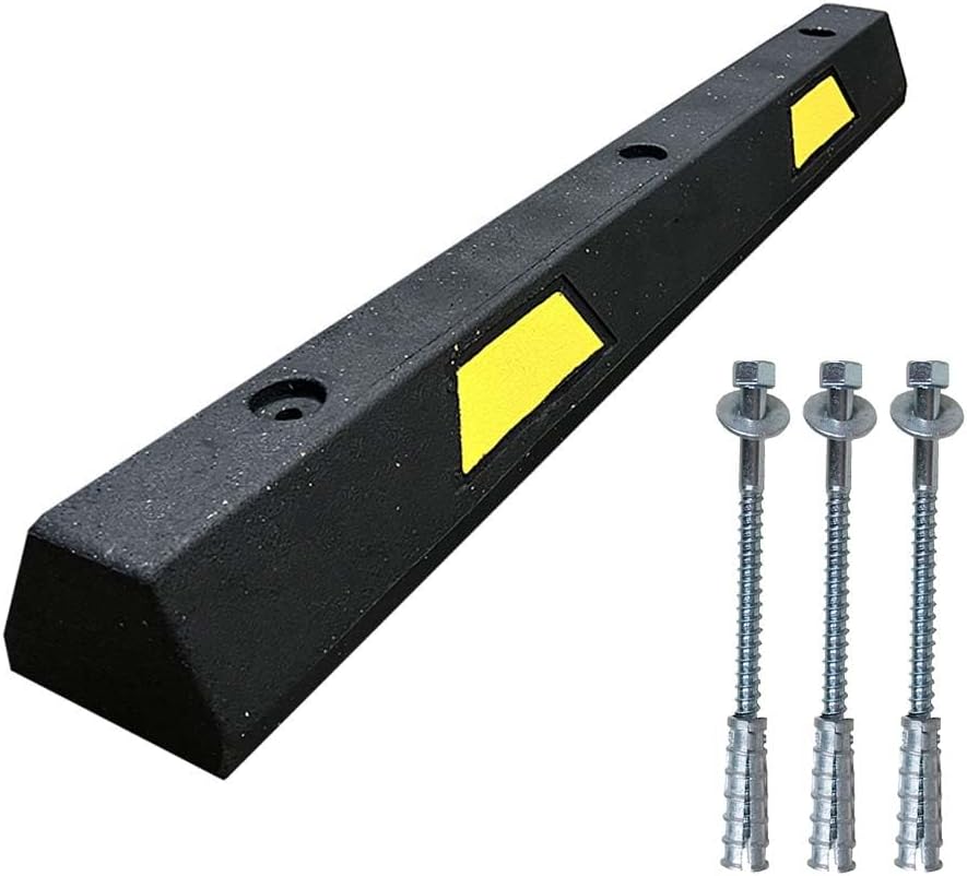 Plasticade Rubber Car Parking Stops