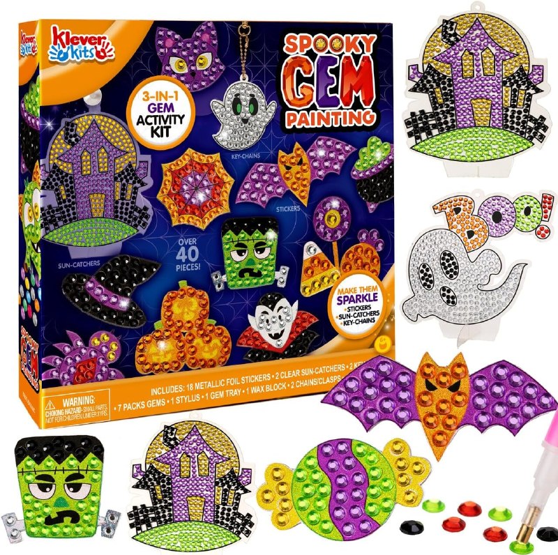 Klever Halloween Craft Kits