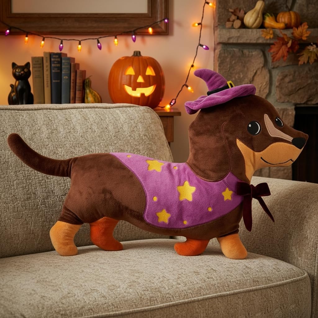 Dachshund Halloween Pillows