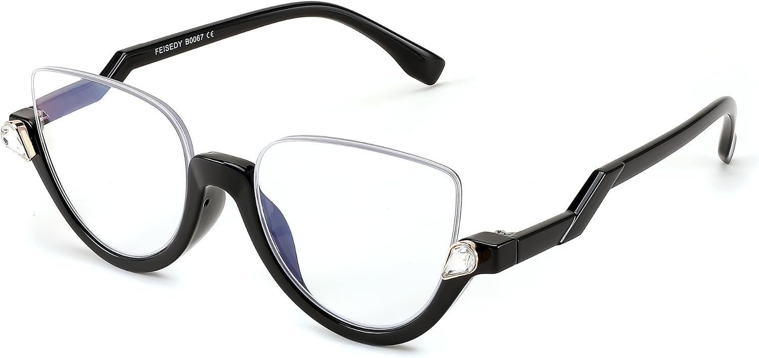 FEISEDY Cat Eye Reading Glasses