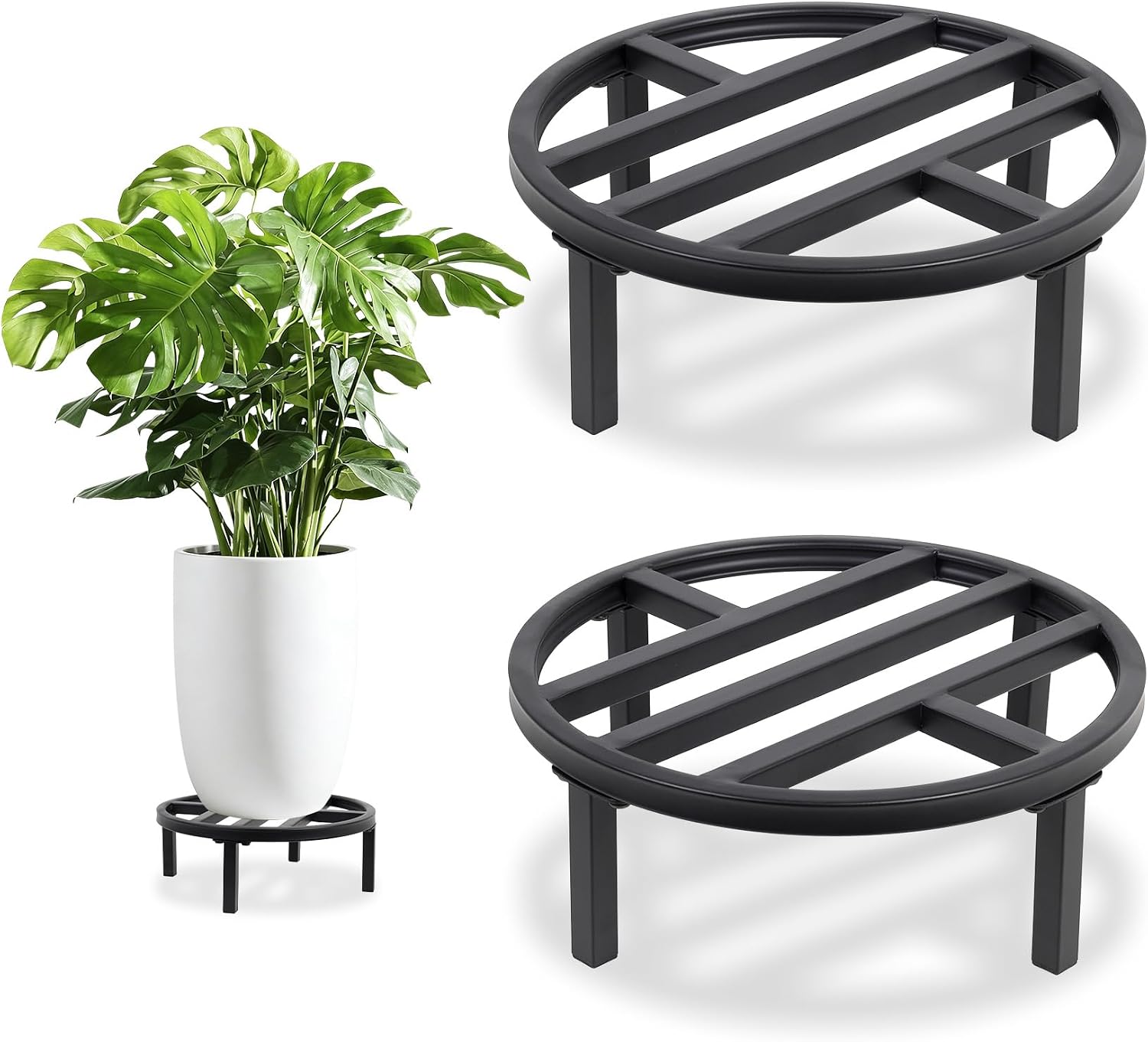 Aurolaimi Metal Plant Stands | Patio, Lawn & Garden