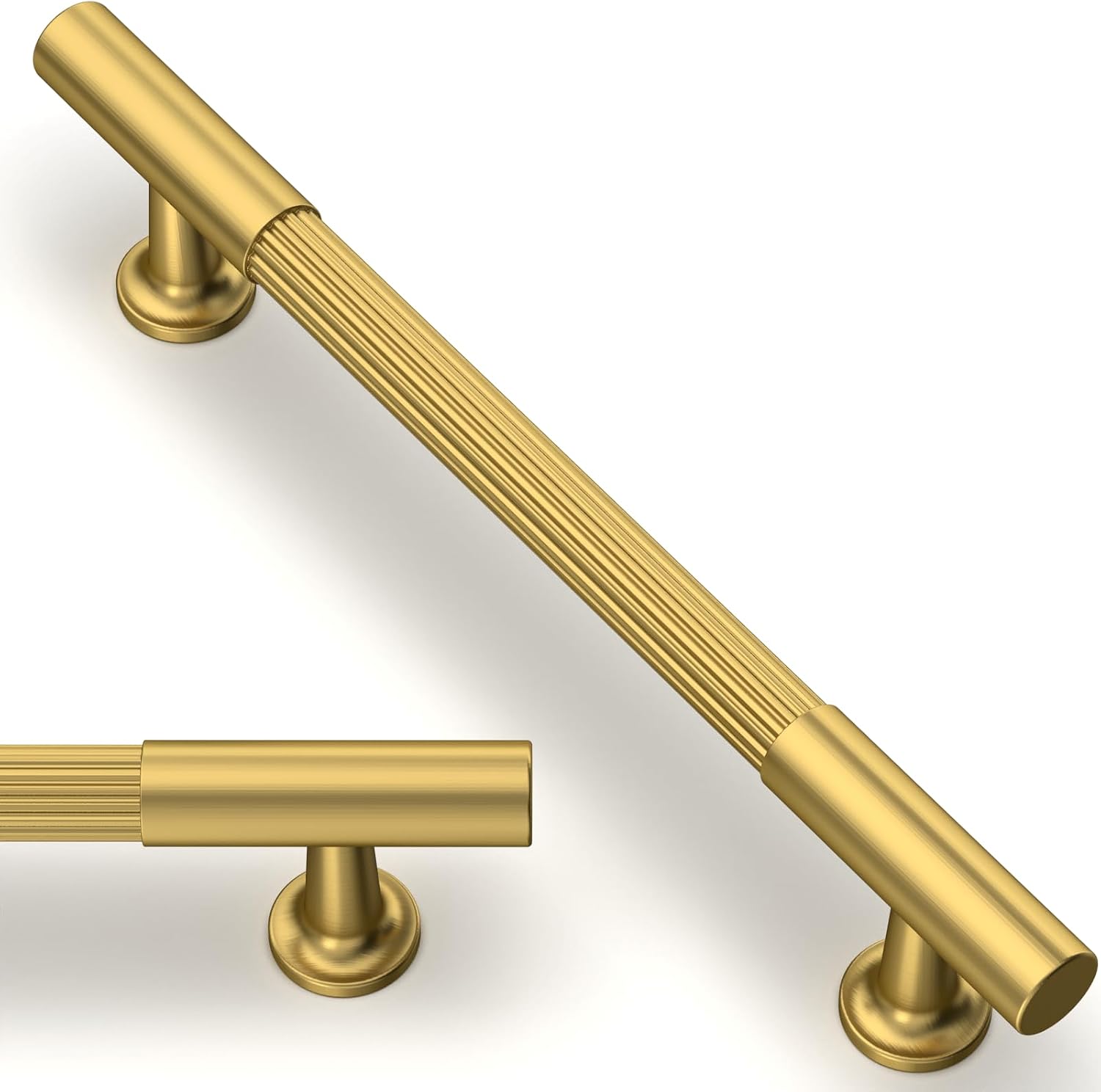 Asimerdeco Brushed Brass Cabinet Pulls | Tools & Home Improvement