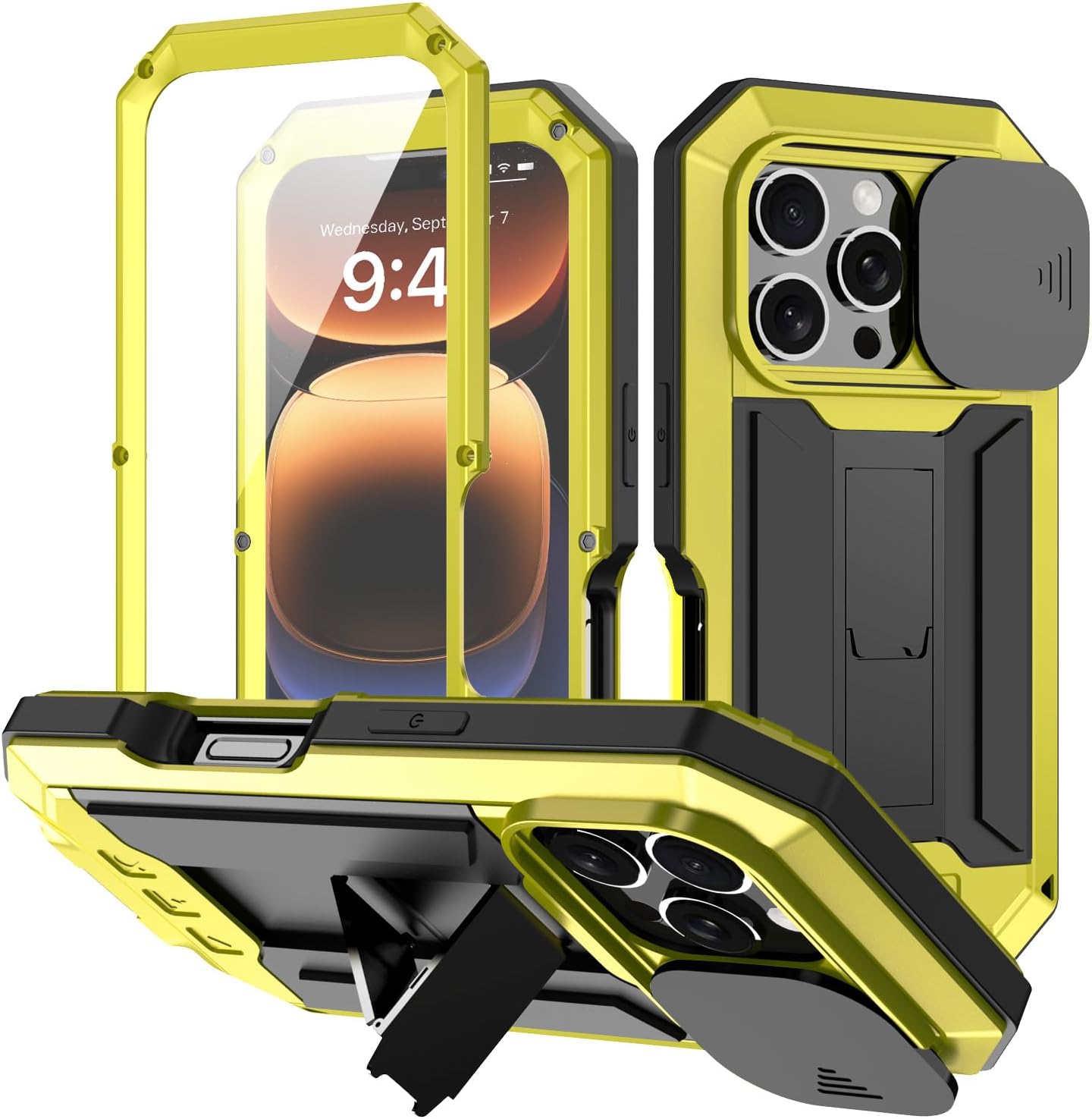 Simicoo iPhone 16 Cases (Yellow