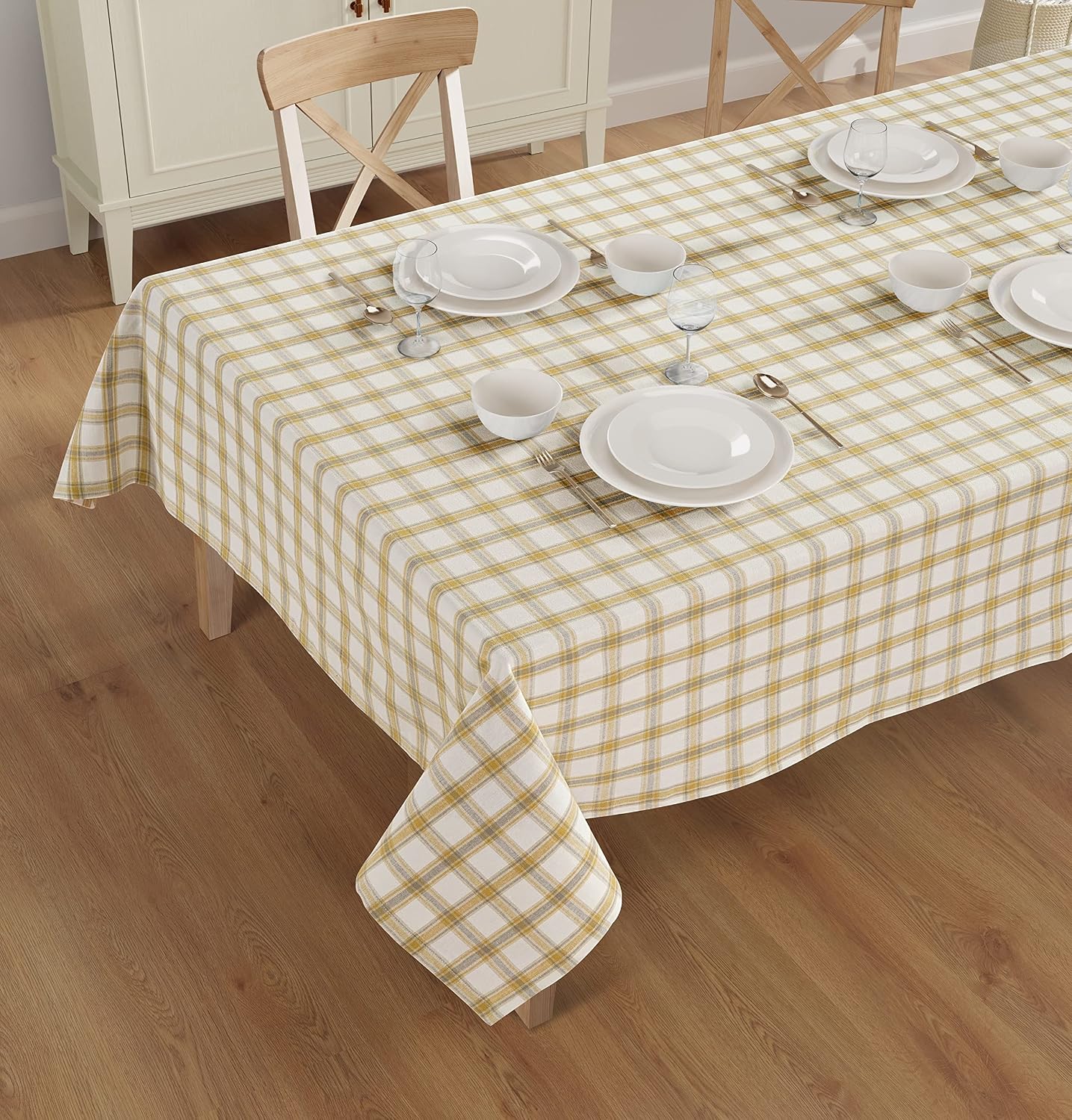 Casa De Lan Plaid Tablecloths