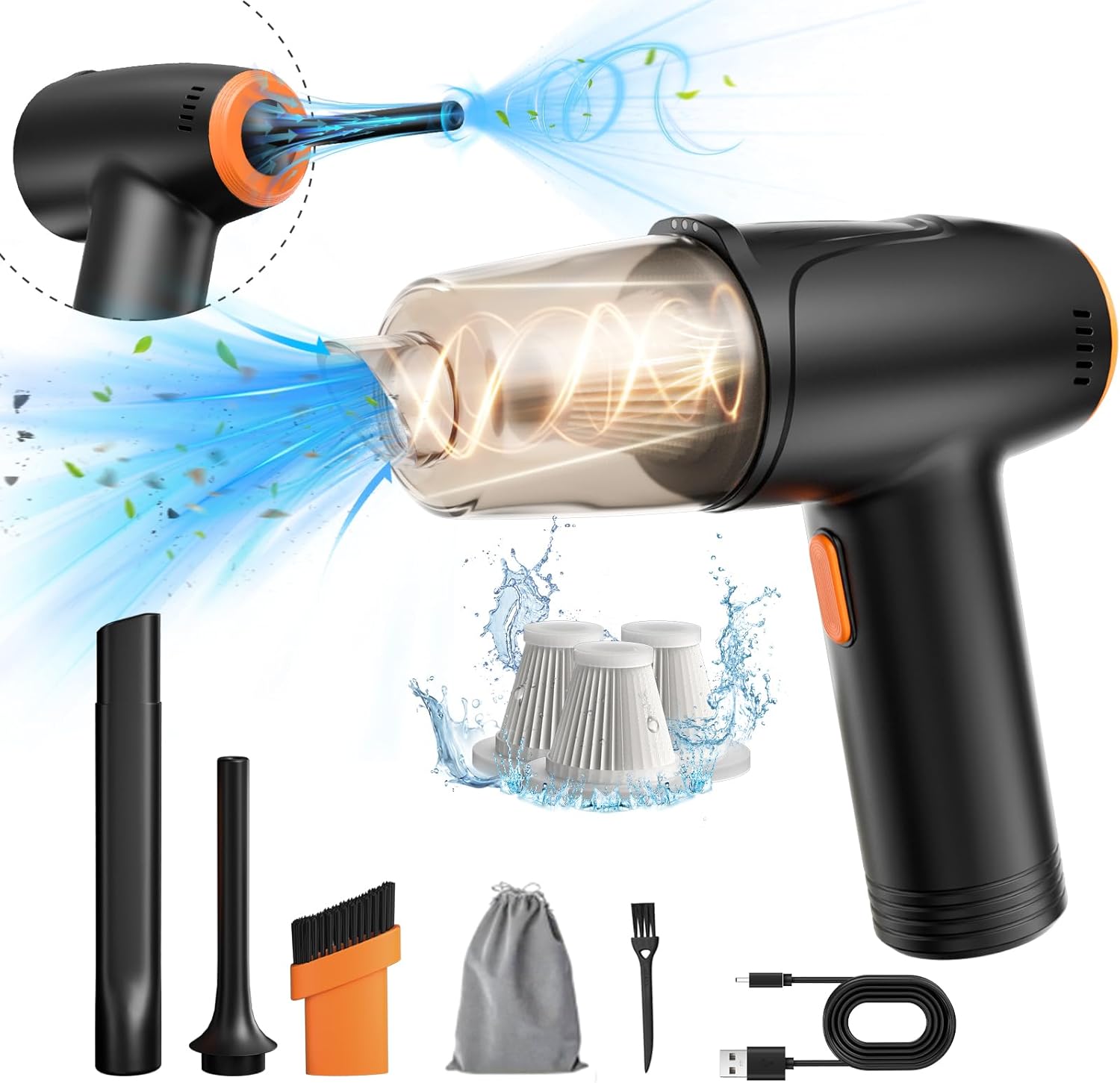 Handheld Car Vacuums (Cordless) - Home & Kitchen
