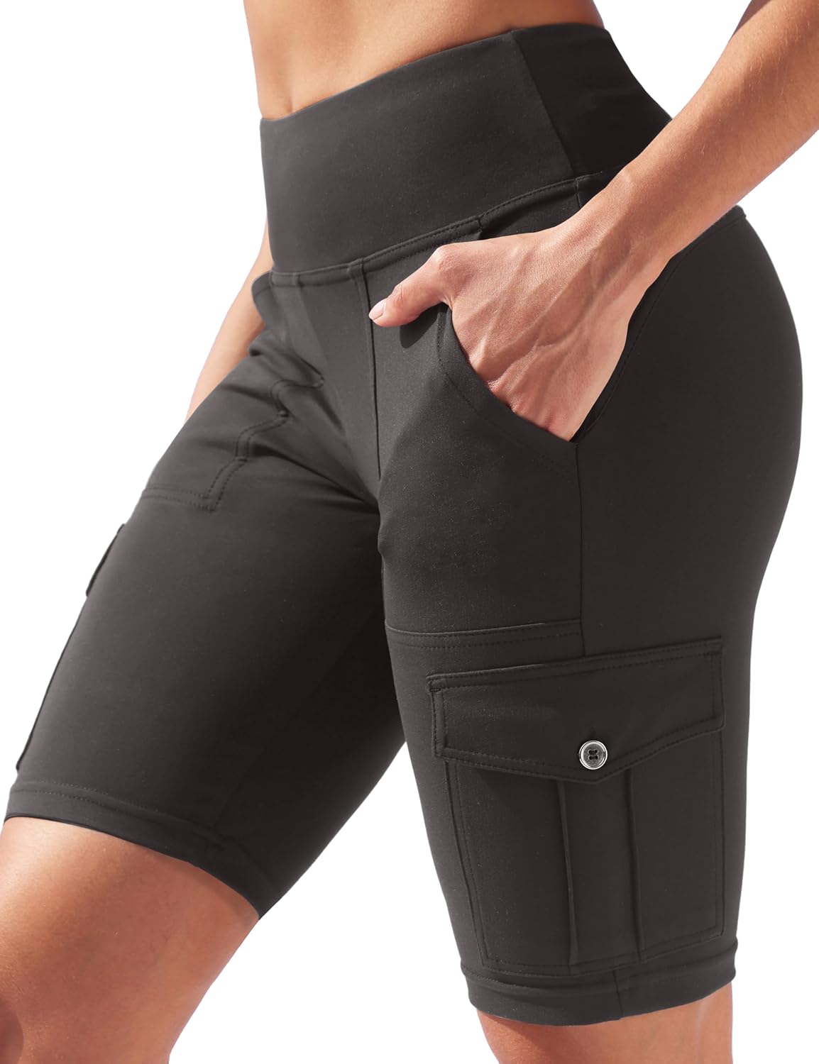 VOOVEEYA High Waisted Biker Shorts