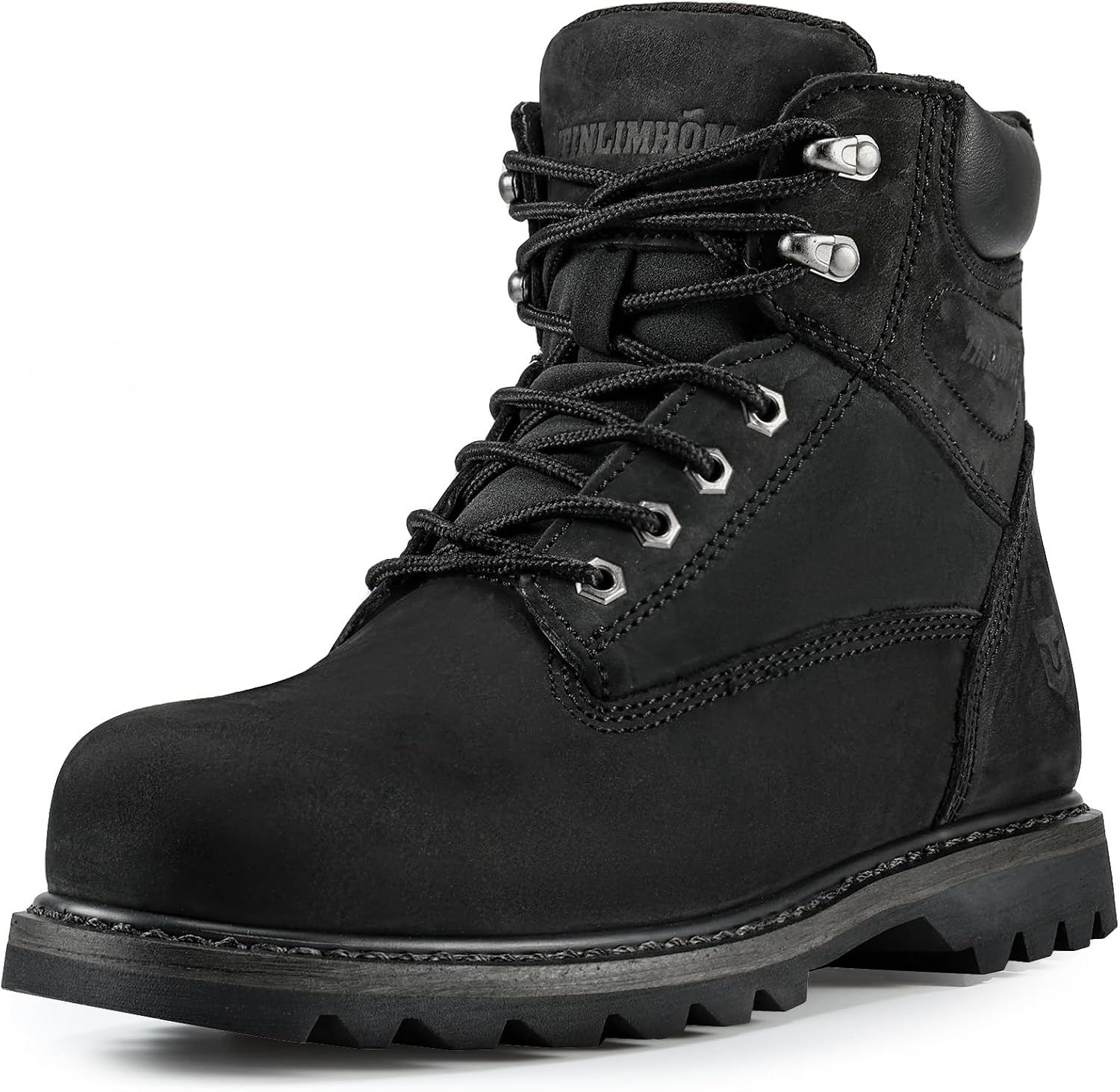 Men's Black Work Boots