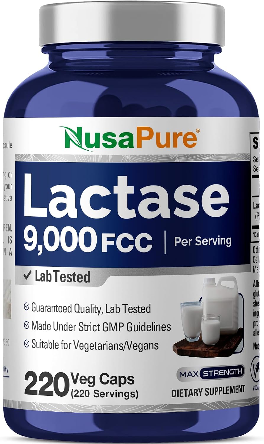 Lactase Enzyme Supplements
