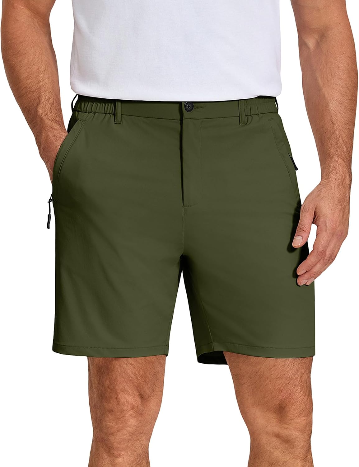 Coofandy Golf Shorts (Army