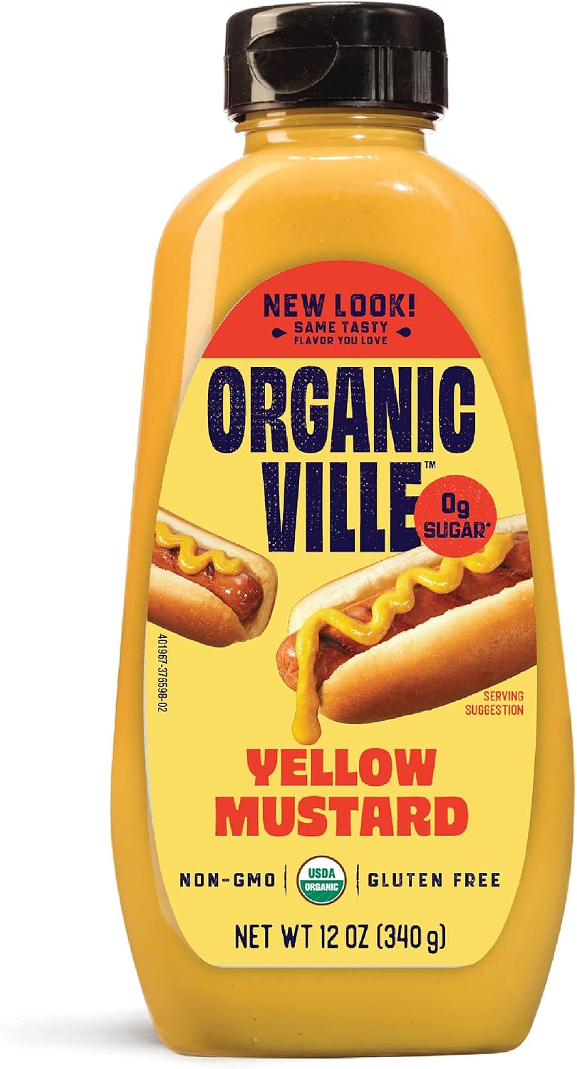 Organicville Yellow Mustards