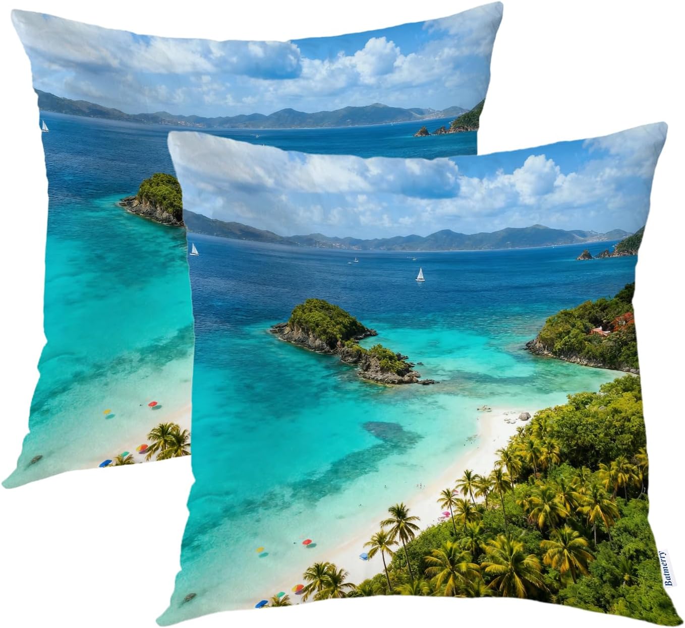 Batmerry Throw Pillow Covers