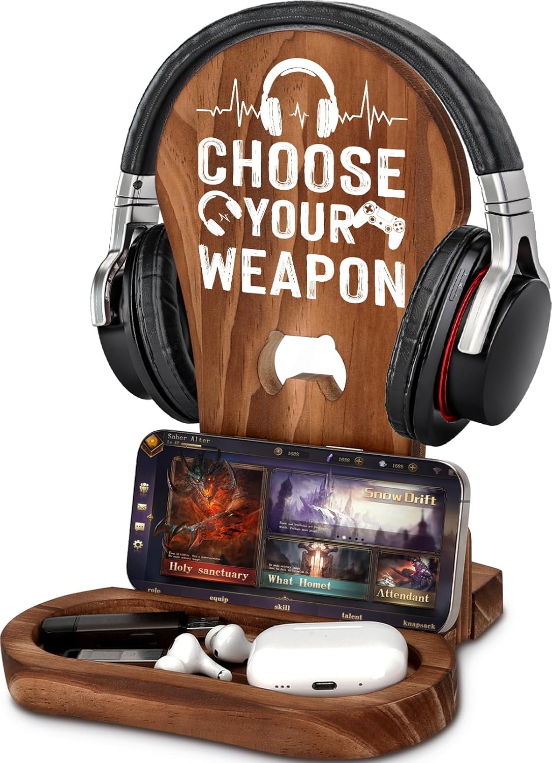 CryCarrot Gaming Headset Stands