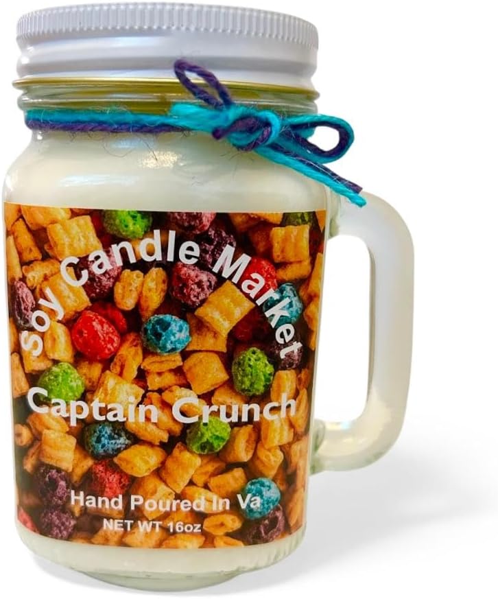 Soy Scented Candles (Captain Crunch