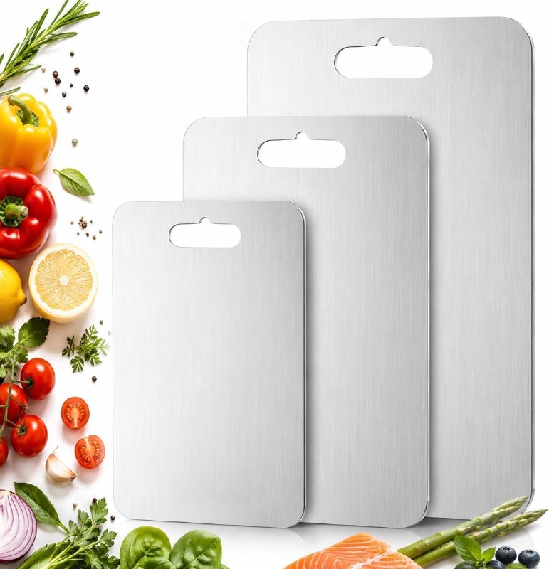 Titanium Cutting Boards (3-Piece Set