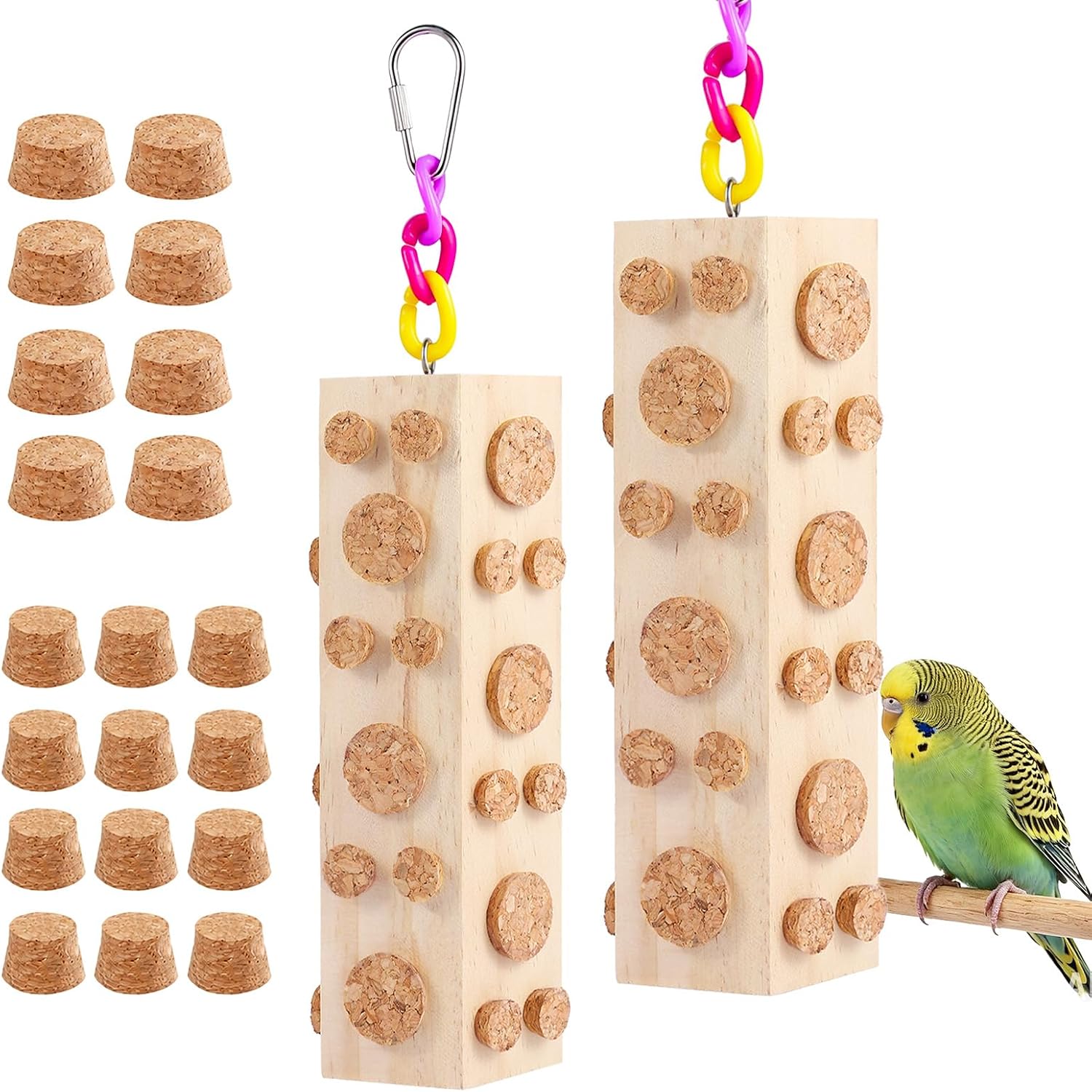 Bird Foraging Toys (2-Pack