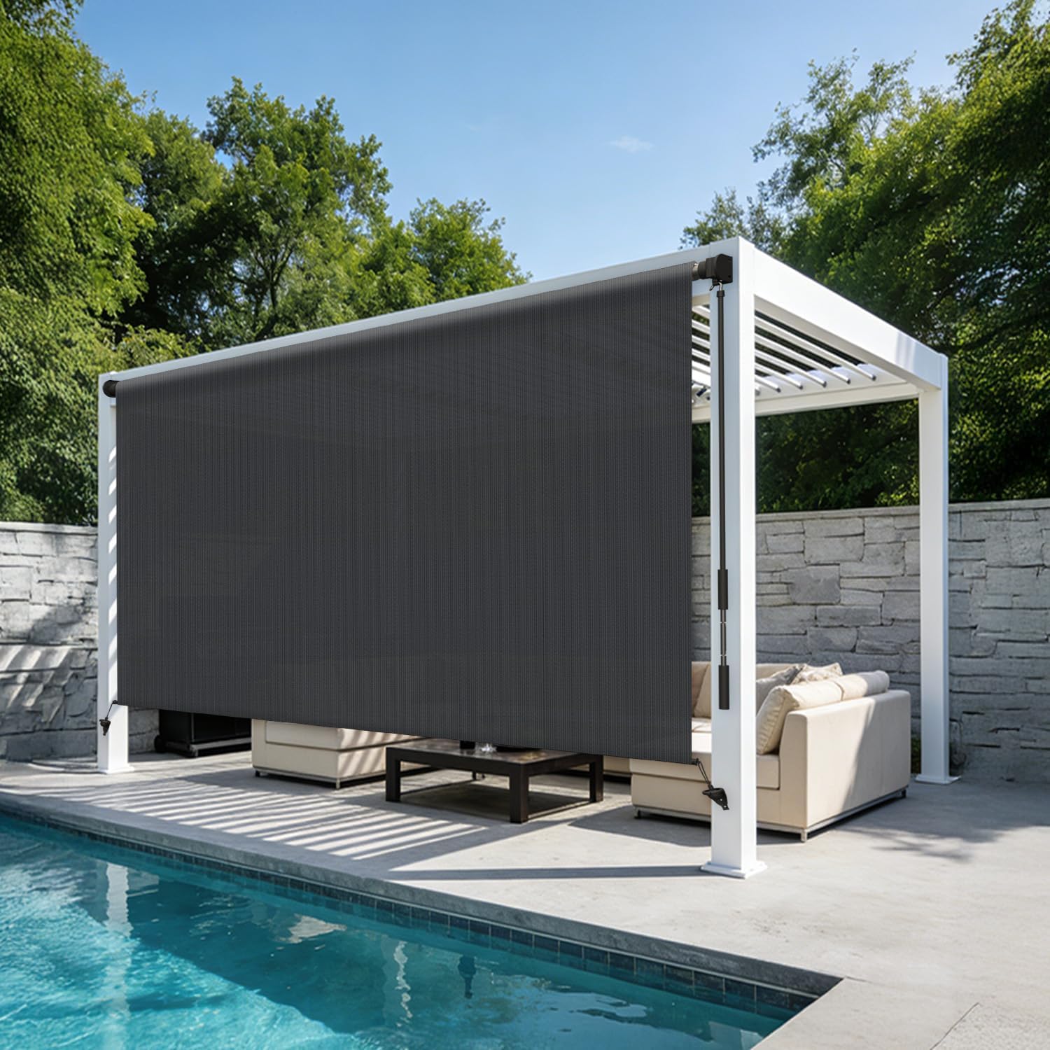 HENG FENG Outdoor Roller Shades