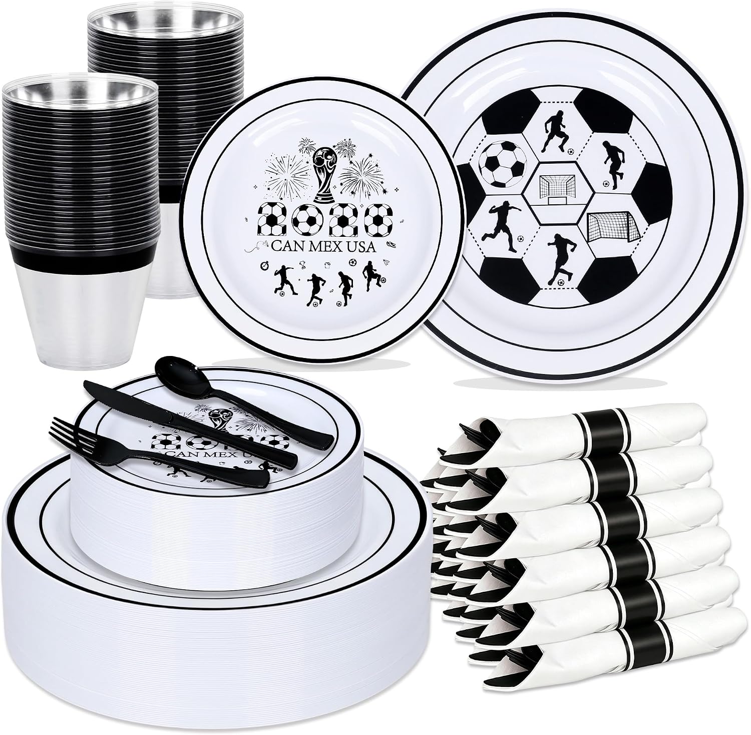 Mulayci World Cup Soccer Party Sets