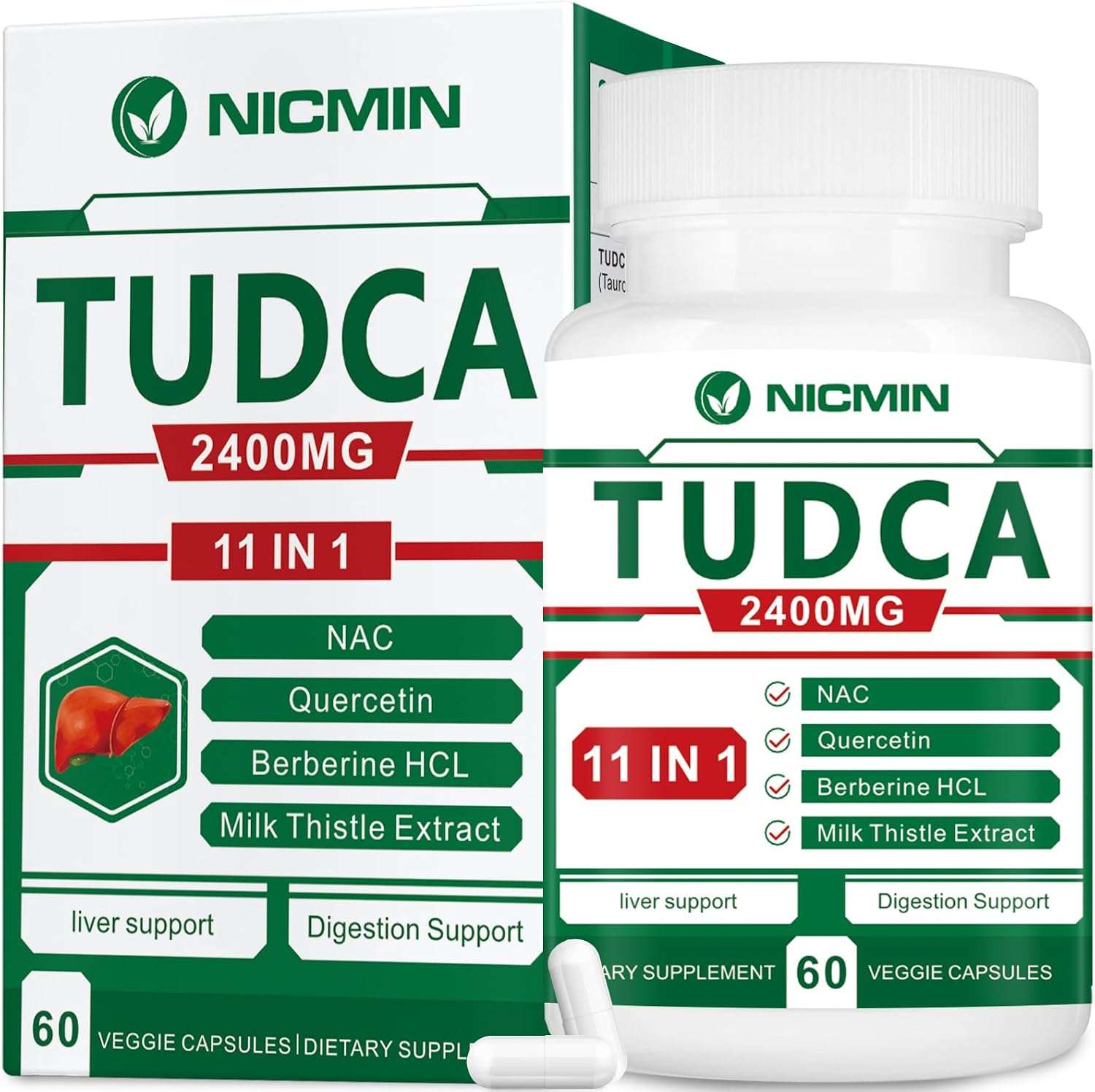 NICMIN Tudca Supplements