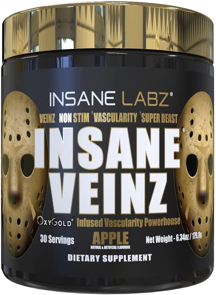 Insane Labz Veinz Gold Pre-Workout Powders