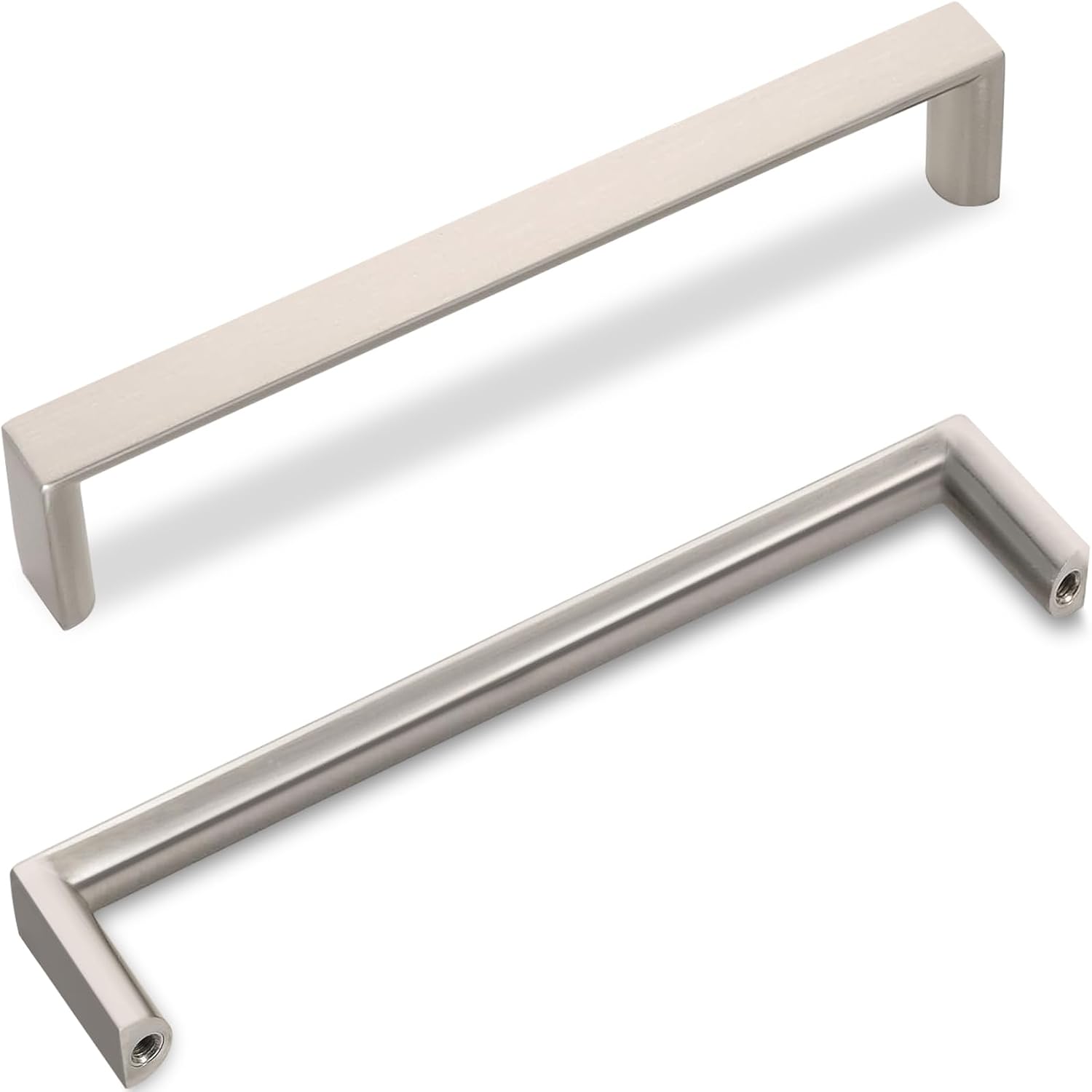 POVEFONK Brushed Nickel Cabinet Handles