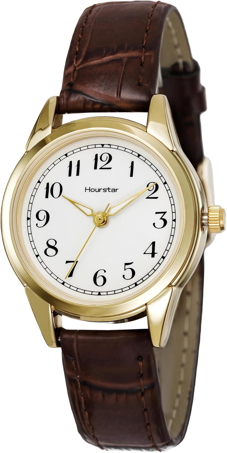 Hourstar Brown Leather Watches